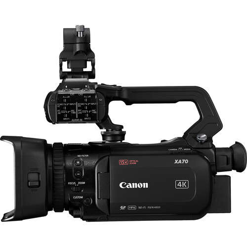 Canon XA70 Professional UHD 4K Camcorder