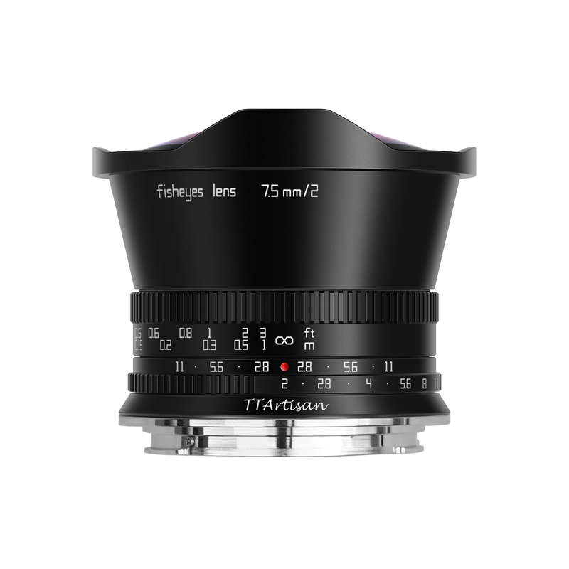 TTArtisan 7.5mm F2 Fisheye Manual Focus Lens for Micro Four Thirds