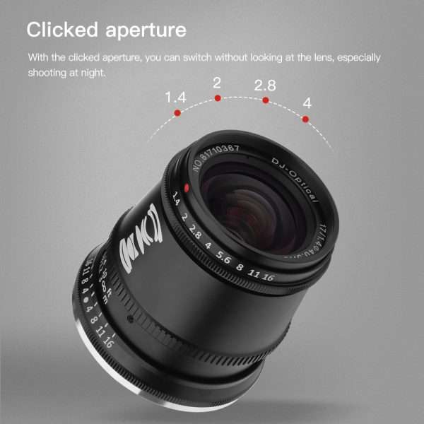 TTArtisan 17mm F1.4 Manual Focus Lens for Micro Four Thirds