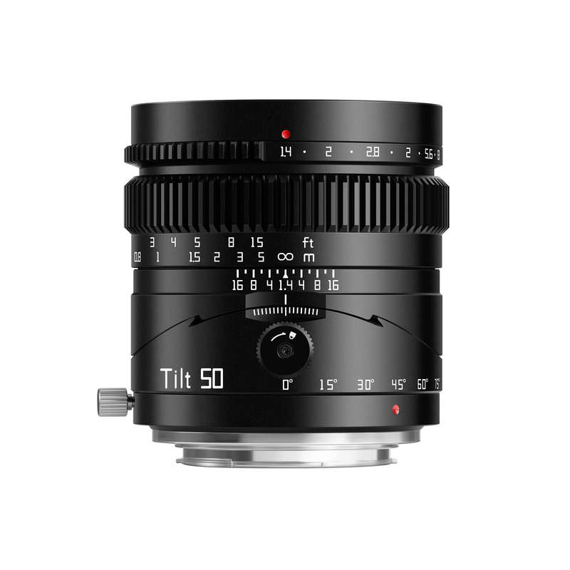 TTArtisan Tilt 50mm f/1.4 Manual Focus Lens for Fujifilm X