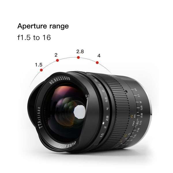TTArtisan 21mm F1.5 Manual Focus Lens for Nikon Z Mount