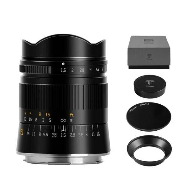 TTArtisan 21mm F1.5 Manual Focus Lens for Canon RF Mount