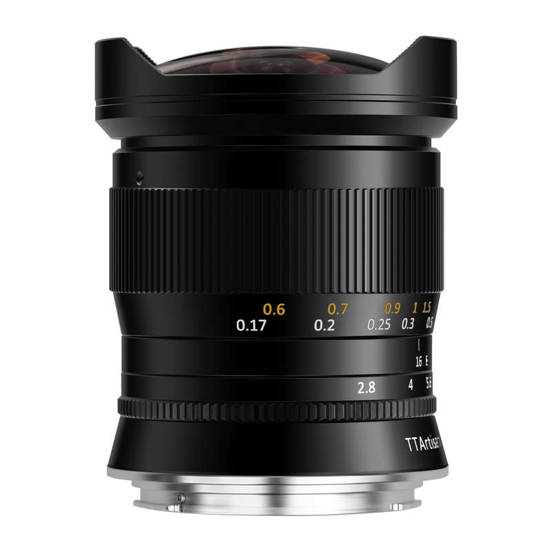 TTArtisan 11mm f/2.8 Manual Focus Fisheye Lens for Nikon Z Mount