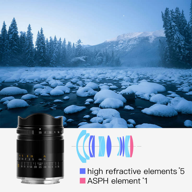 TTArtisan 21mm F1.5 Manual Focus Lens for Nikon Z Mount