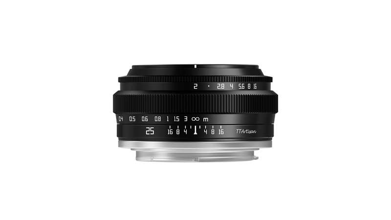 TTArtisan 25mm F2 Manual Focus Lens for Canon EOS-M