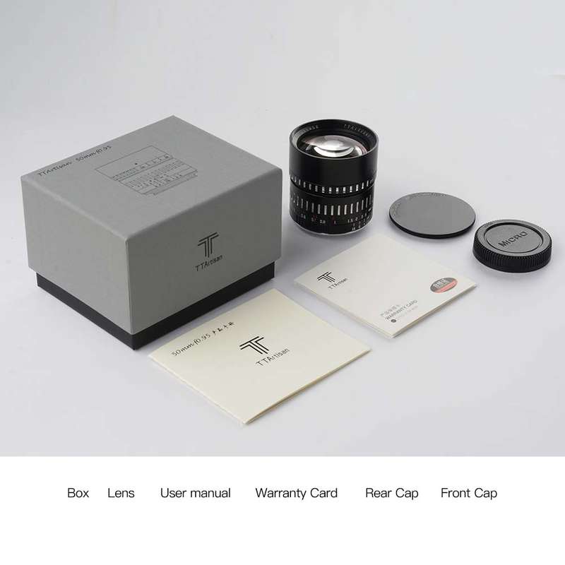 TTArtisan 50mm F0.95 Manual Focus Lens for Canon RF Mount
