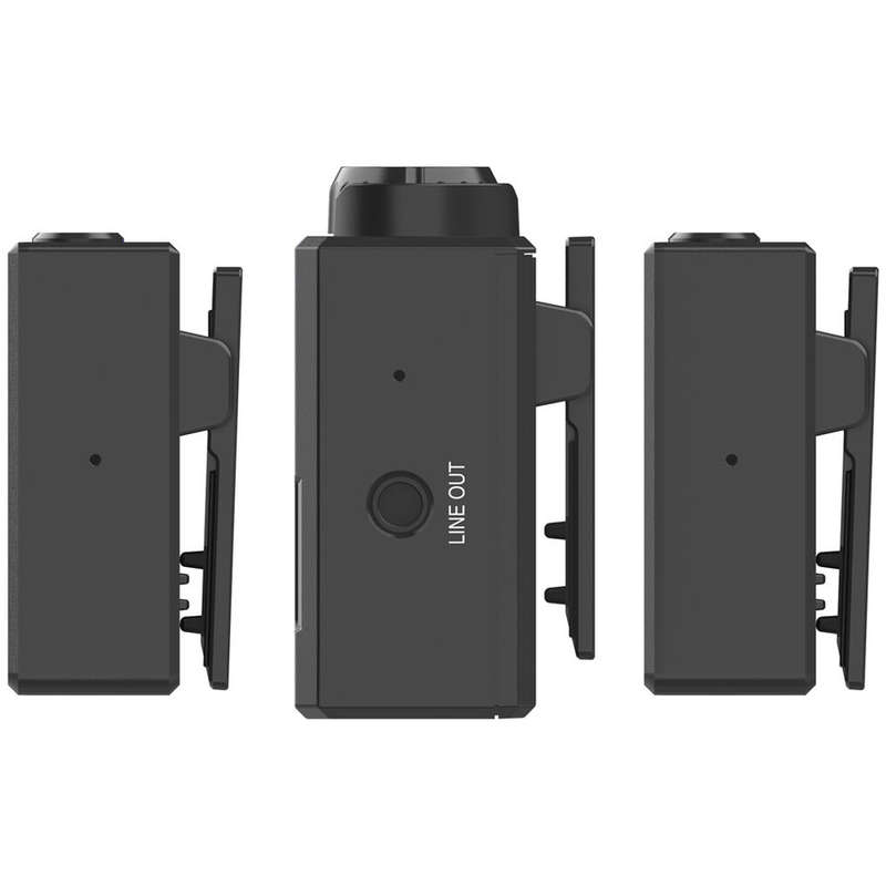 Hollyland LARK 150 2-Person Compact Digital Wireless Microphone System (2.4 GHz, Black)