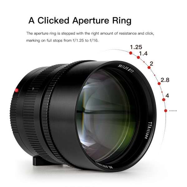 TTartisan 90mm F/1.25 Manual Focus Lens for Nikon Z Mount