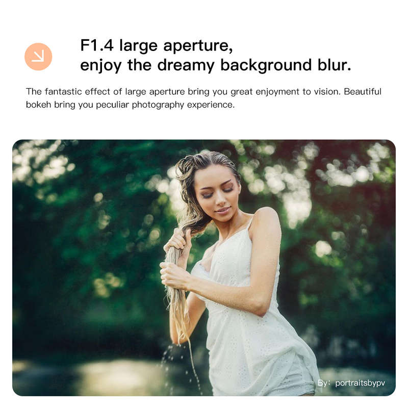 TTArtisan 50mm F1.4 Manual Focus Lens for Canon RF Mount