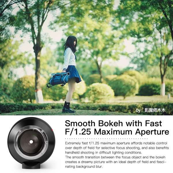 TTartisan 90mm F/1.25 Manual Focus Lens for Nikon Z Mount