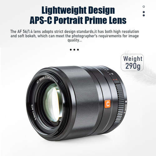 Viltrox AF 56mm f/1.4 E-Mount Lens for Sony E