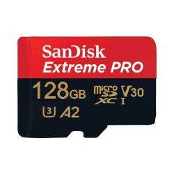 SanDisk 128GB Extreme PRO 200MB/s UHS-I microSDXC Memory Card