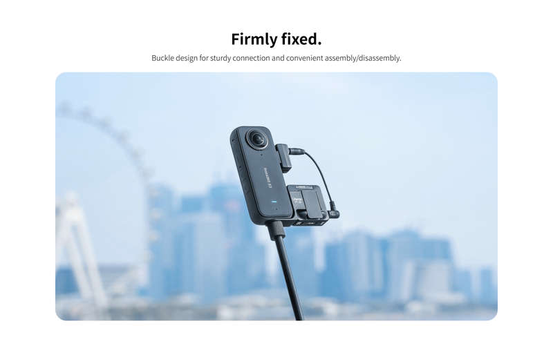 Insta360 Microphone Adapter for X3 360° Camera