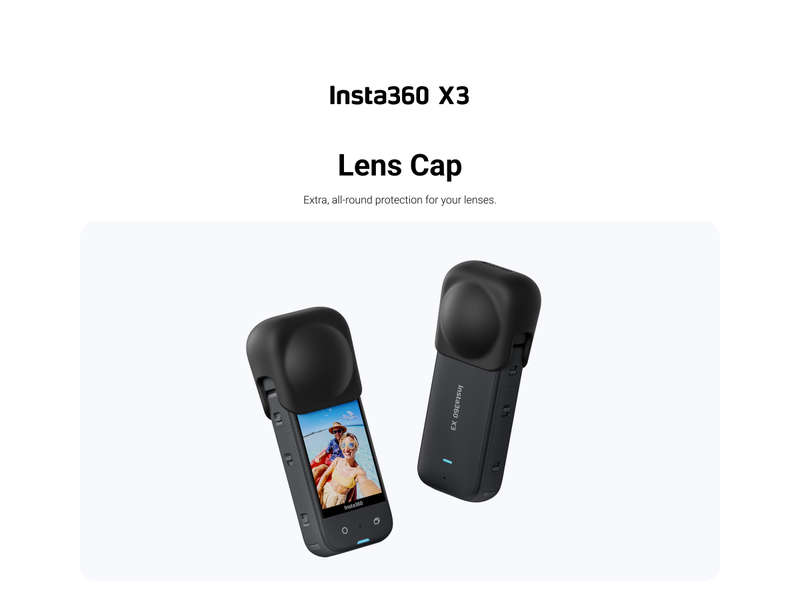 Insta360 Lens Cover for X3 360° Camera