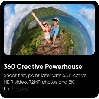 Insta360 X3 360° Camera