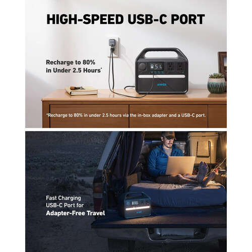 Anker PowerHouse 535 (512Wh) Portable Power Station