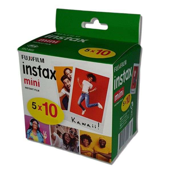 Fujifilm INSTAX MINI Instant Camera Film (50 Sheets)