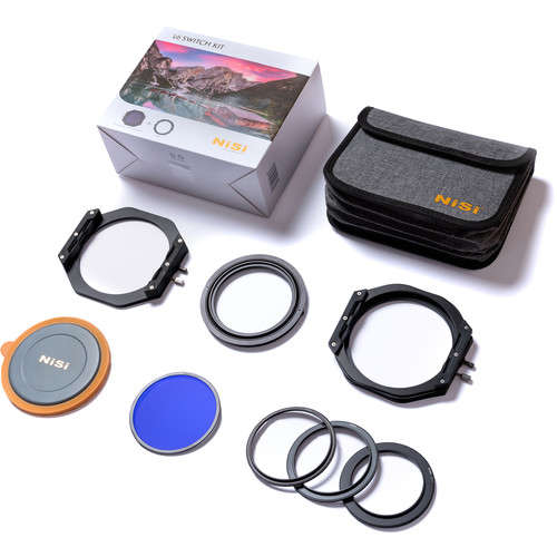 NiSi 100mm V6 Switch Kit  Filter Holder with Enhanced Landscape CPL & Switch