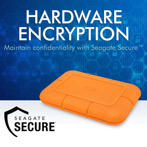 LaCie Rugged USB 3.2 Gen 2 Type-C External SSD 1TB 
