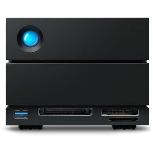 LaCie 2big Dock 2-Bay Thunderbolt 3 RAID Array 28TB (Black)