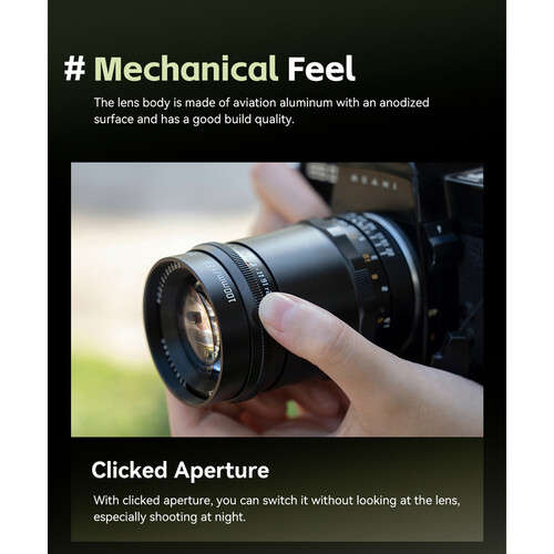 TTArtisan 100mm f/2.8 Bubble Bokeh Lens M42 Mount