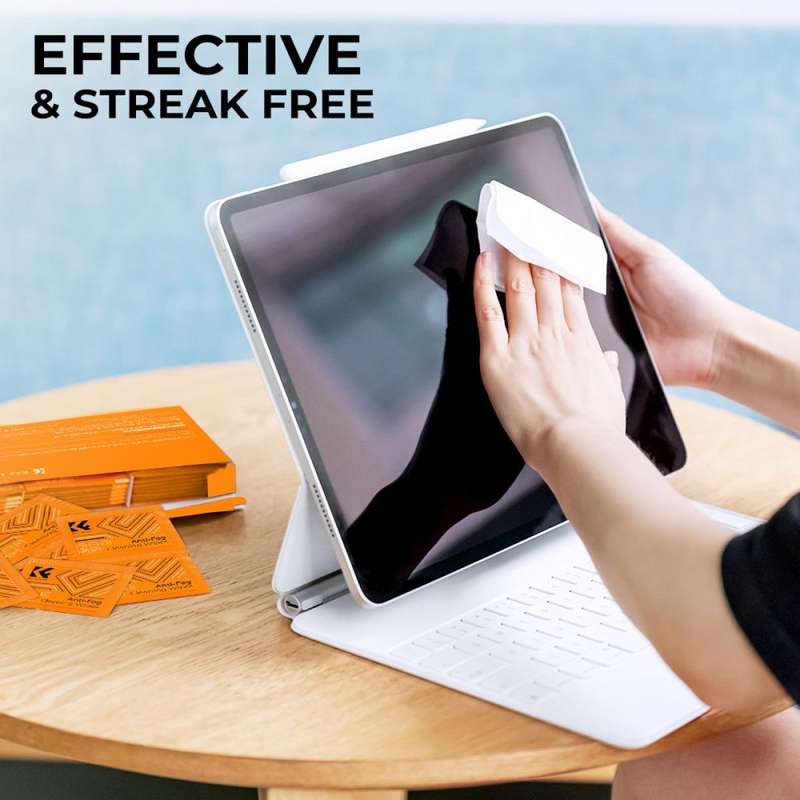 K&F Concept Pack of 120 Professional Lens & LCD Screen Cleaning/Anti-fog Moist Wipes