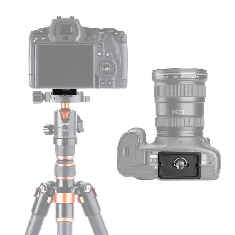 K&#038;F Concept Camera Tripod Quick Release Mounting Plate