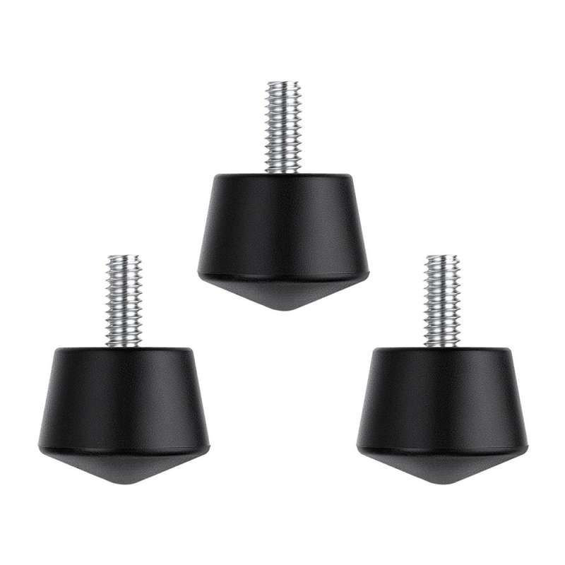 K&F Concept Universal 3 Piece Anti-Slip Rubber Tripod Feet Replacement