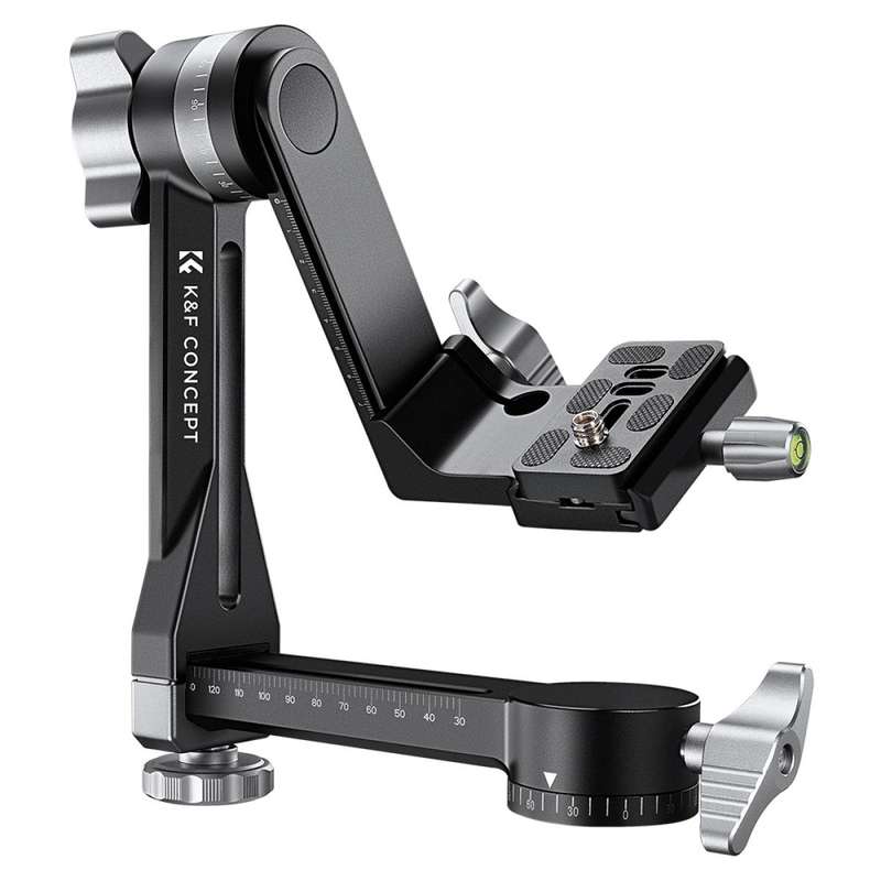 K&F Concept Professional CNC Aluminium Alloy Tripod Gimbal Head