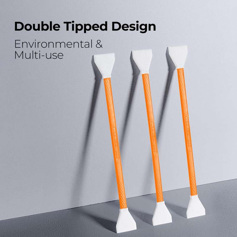 K&F Concept Pack of 10 Dual Head Cleaning Swabs for CMOS APS-C Camera Sensors
