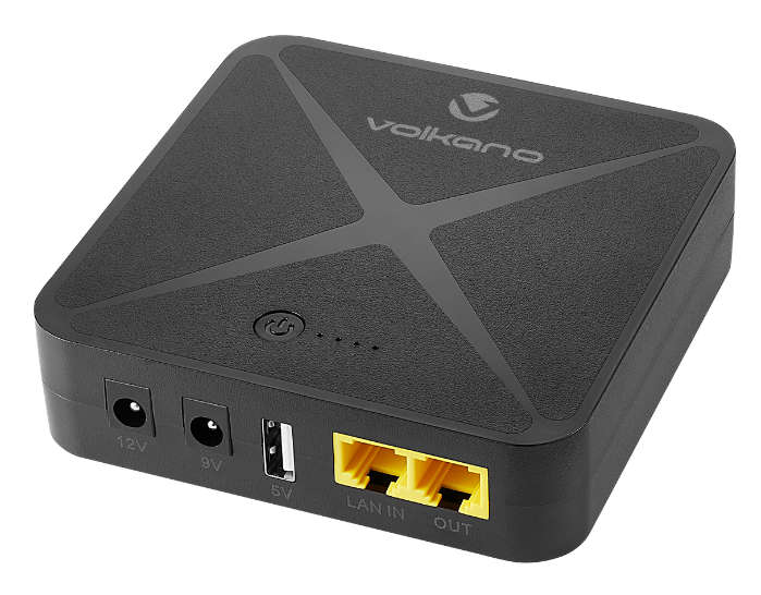 Volkano Sustain Series Mini UPS 5200mAh (Black)