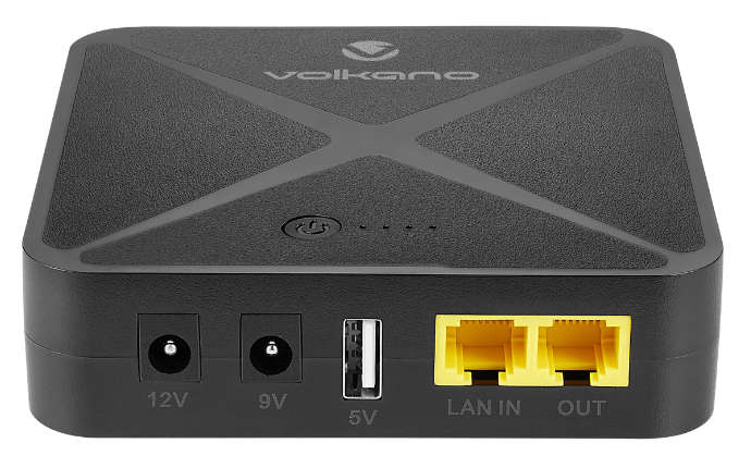 Volkano Sustain Series Mini UPS 5200mAh (Black)