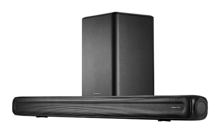 VolkanoX Supersonic Series 2.1 200W Soundbar System with Subwoofer (Black)