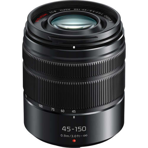 Panasonic Lumix GX85 Mirrorless Camera with 12-32mm and 45-150mm Lenses and Accessories Kit 