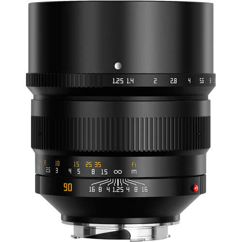 TTArtisan 90mm F/1.25 Manual Focus Lens for Leica L (Black)
