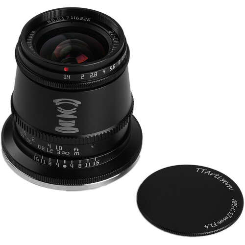 TTArtisan 17mm f/1.4 Lens for Leica L (Black)
