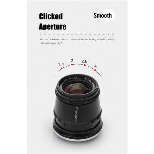 TTArtisan 17mm f/1.4 Lens for Leica L (Black)