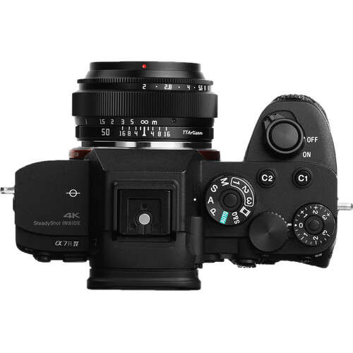 TTArtisan 50mm f/2 Lens for Sony E (Black)