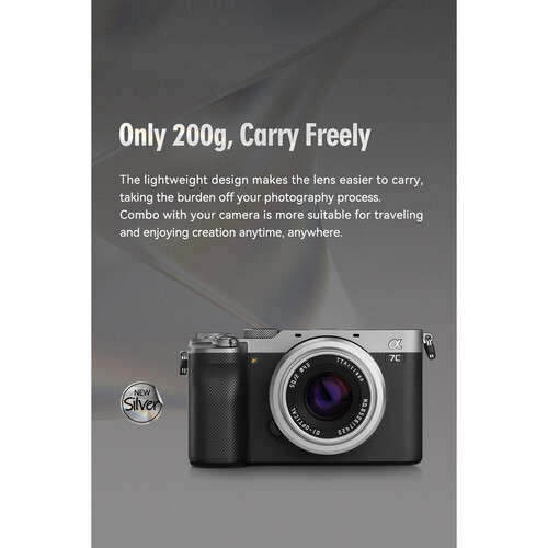 TTArtisan 50mm f/2 Manual Focus Lens for Nikon Z (Silver)
