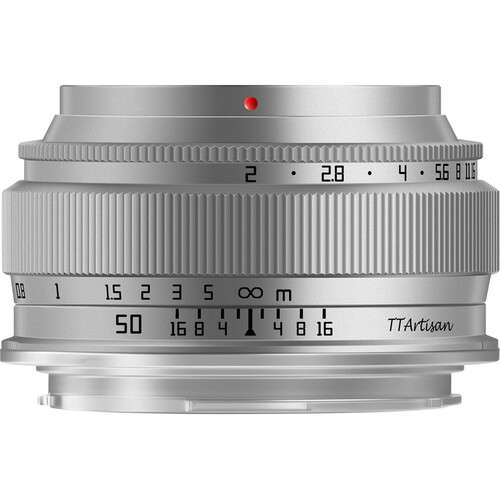 TTArtisan 50mm f/1.2 Lens for Leica L (Silver)