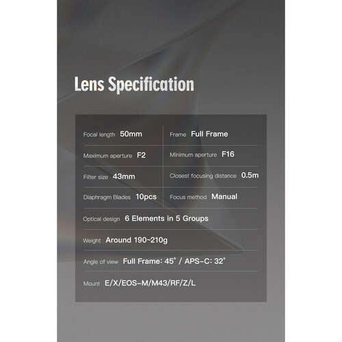 TTArtisan 50mm f/1.2 Lens for Leica L (Silver)