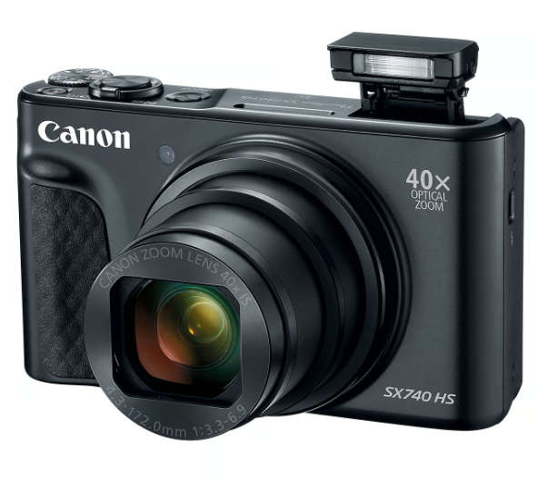 CANON POWERSHOT SX740 HS Digital Compact Camera LITE EDITION Silver