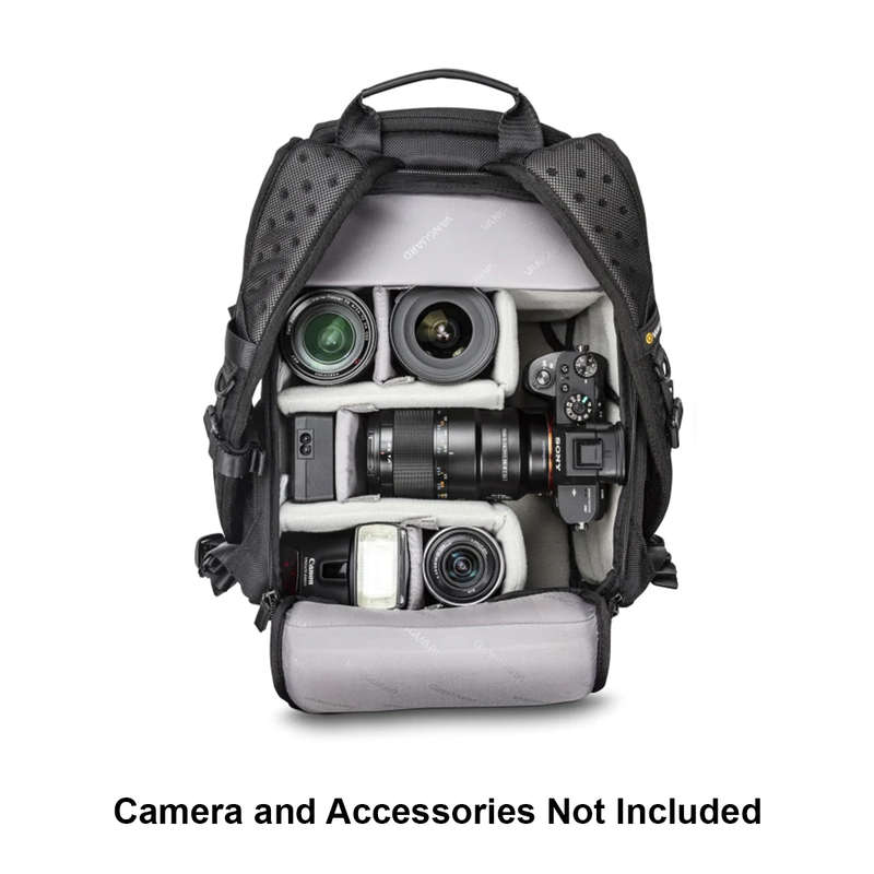 VANGUARD VEO SELECT 37 BRM GR Full Rear-Opening/Quick-Shot Backpack (Green)
