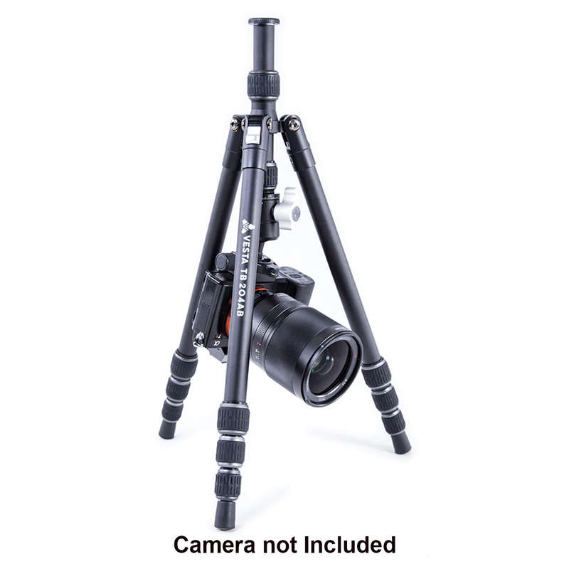 VANGUARD VESTA TB 204AB ALUMINIUM TRAVEL TRIPOD With Arca Swiss T- 46 Ball Head