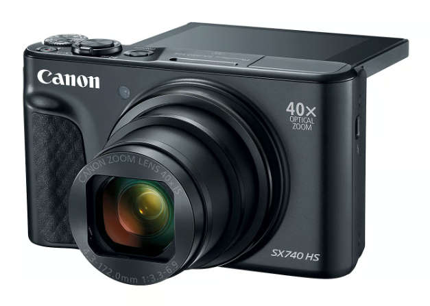CANON POWERSHOT SX740 HS Digital Compact Camera LITE EDITION Silver