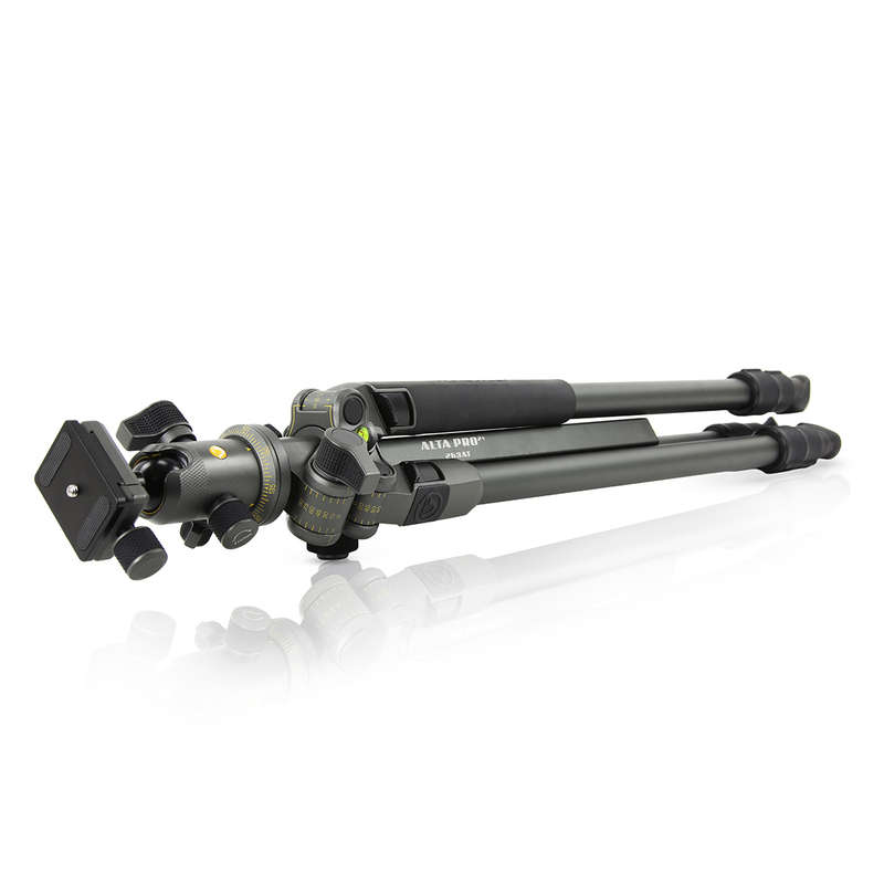 VANGUARD ALTA PRO 2+ 263AB 100 ALUMINIUM TRIPOD, OVERHEAD ARM & BALL HEAD