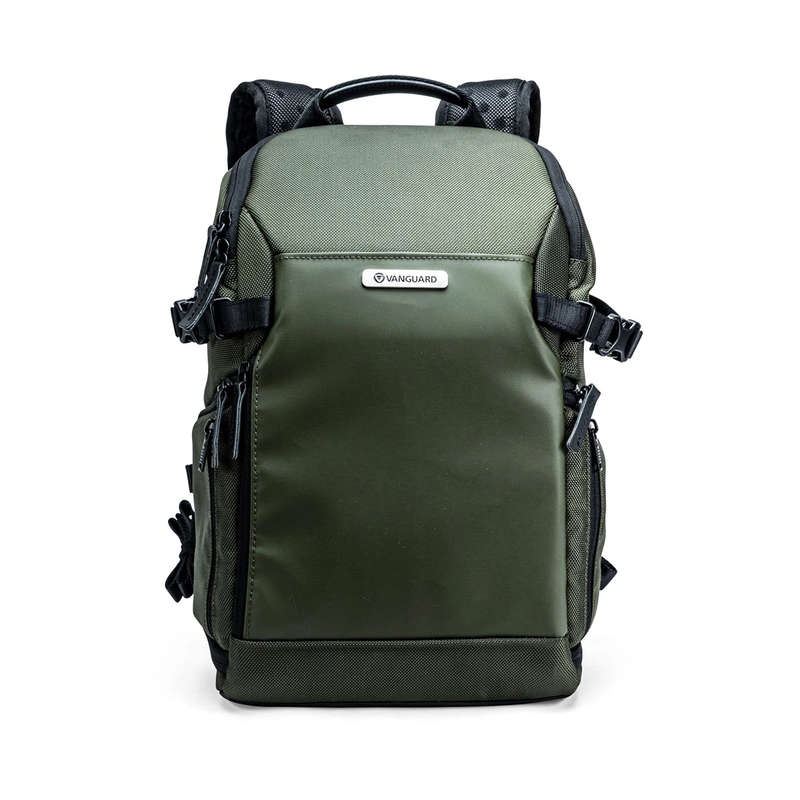 VANGUARD VEO SELECT 37 BRM GR Full Rear-Opening/Quick-Shot Backpack (Green)