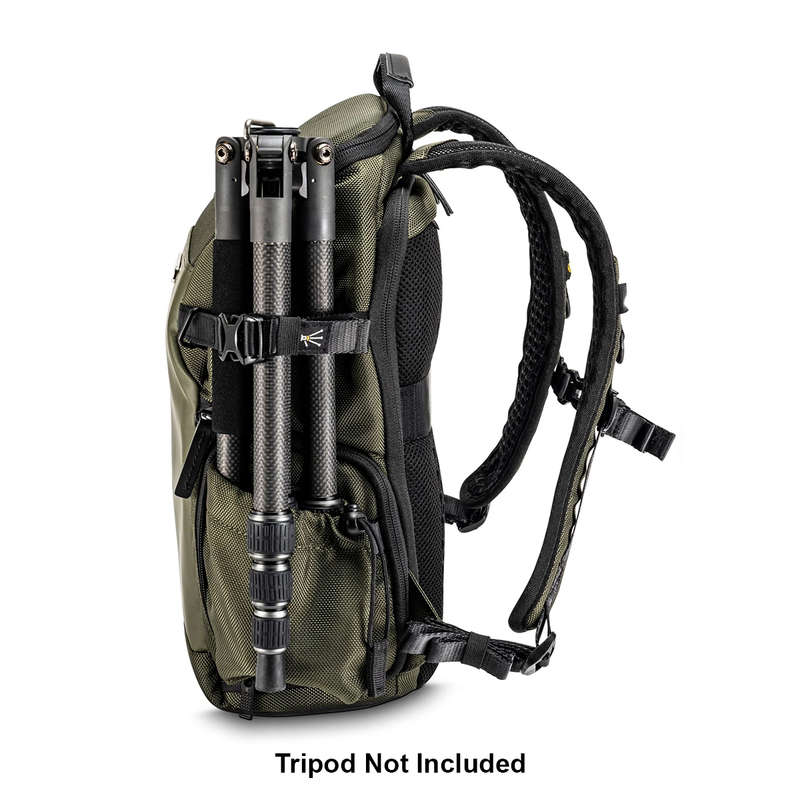 VANGUARD VEO SELECT 37 BRM GR Full Rear-Opening/Quick-Shot Backpack (Green)