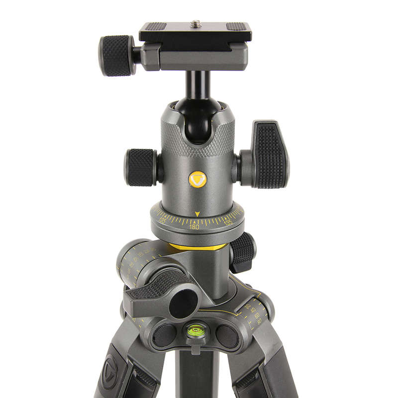 VANGUARD ALTA PRO 2+ 263AB 100 ALUMINIUM TRIPOD, OVERHEAD ARM & BALL HEAD