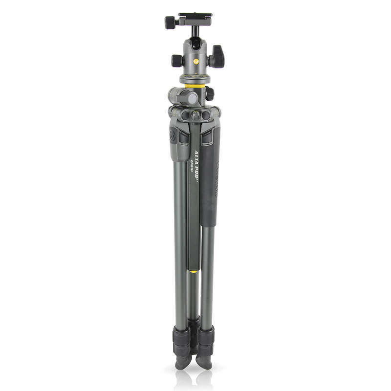 VANGUARD ALTA PRO 2+ 263AB 100 ALUMINIUM TRIPOD, OVERHEAD ARM & BALL HEAD
